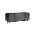 Modern Minimalist Sideboard with Textured Finish and Sleek Design